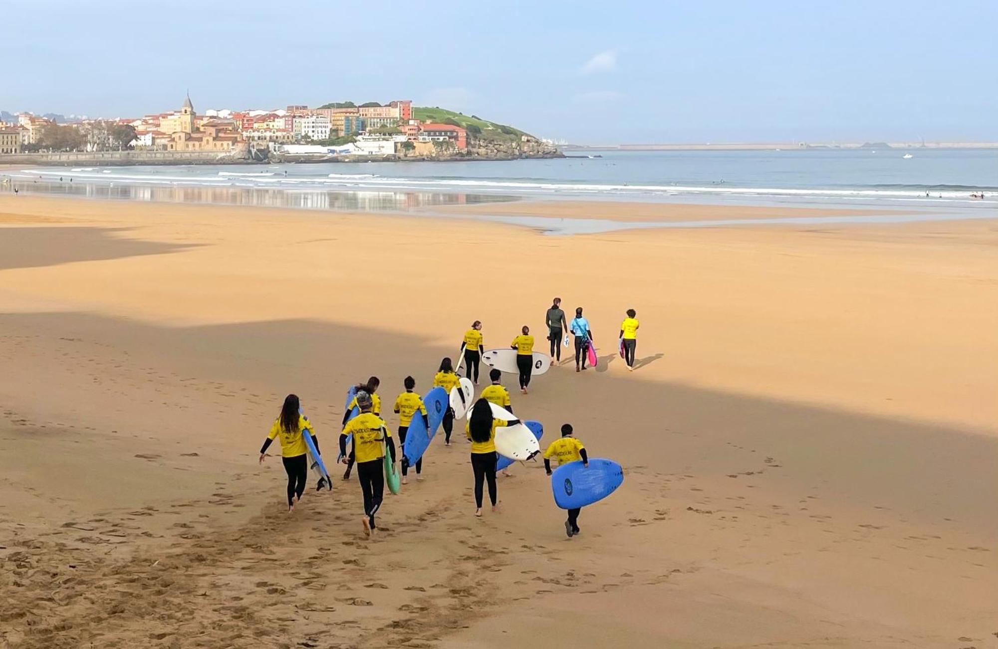 North Surf House Pansiyon Gijón Dış mekan fotoğraf