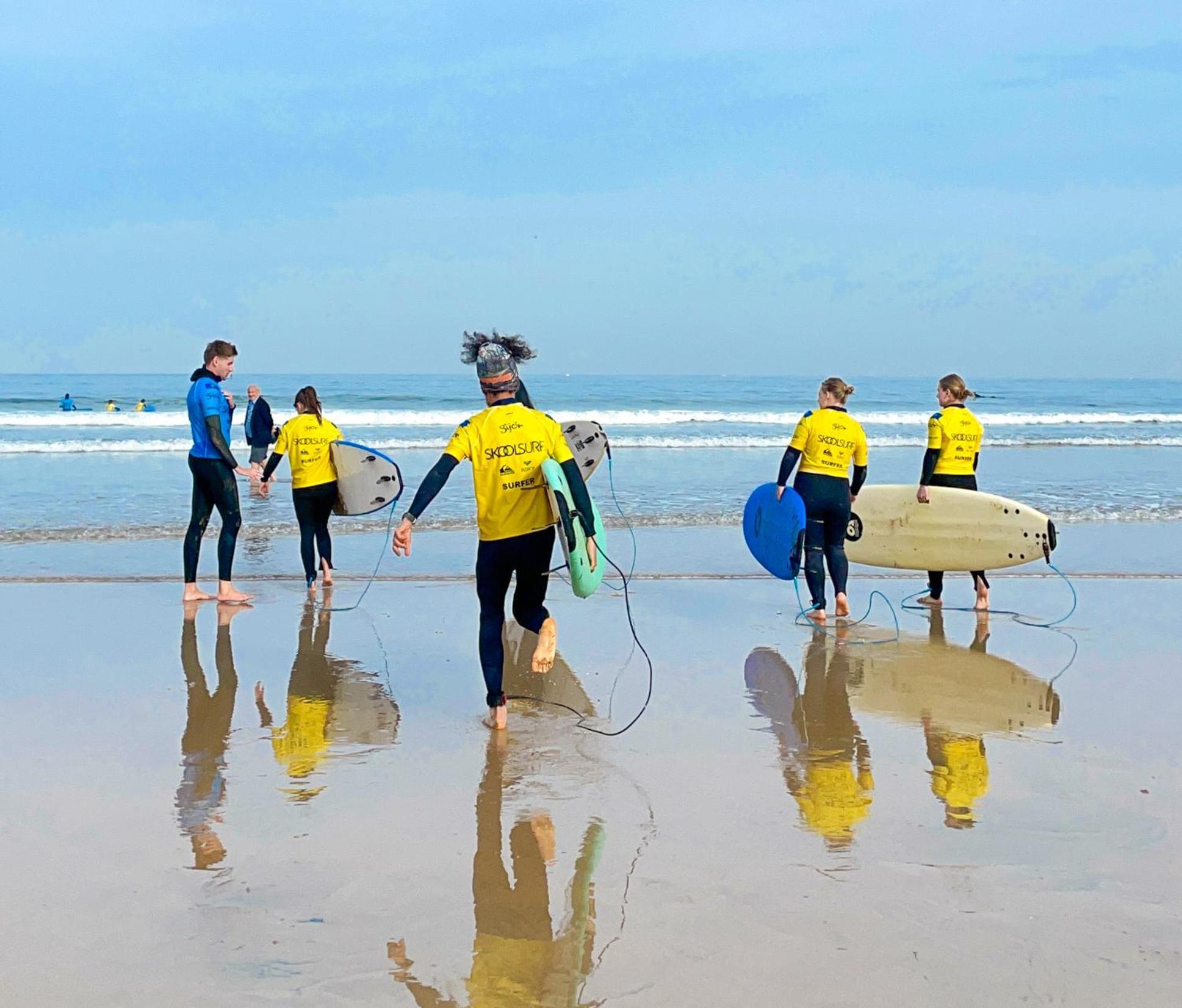 North Surf House Pansiyon Gijón Dış mekan fotoğraf